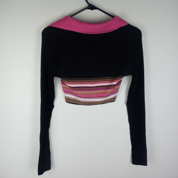 BDG Sky Cropped Polo Sweater Size M - Picture 11 of 13